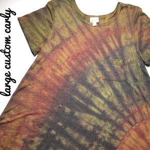 Custom Large LuLaRoe Carly Tie Dye